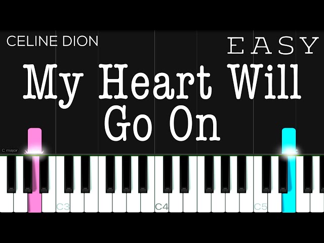 My Heart Will Go On (Titanic OST) - Celine Dion | EASY Piano Tutorial class=