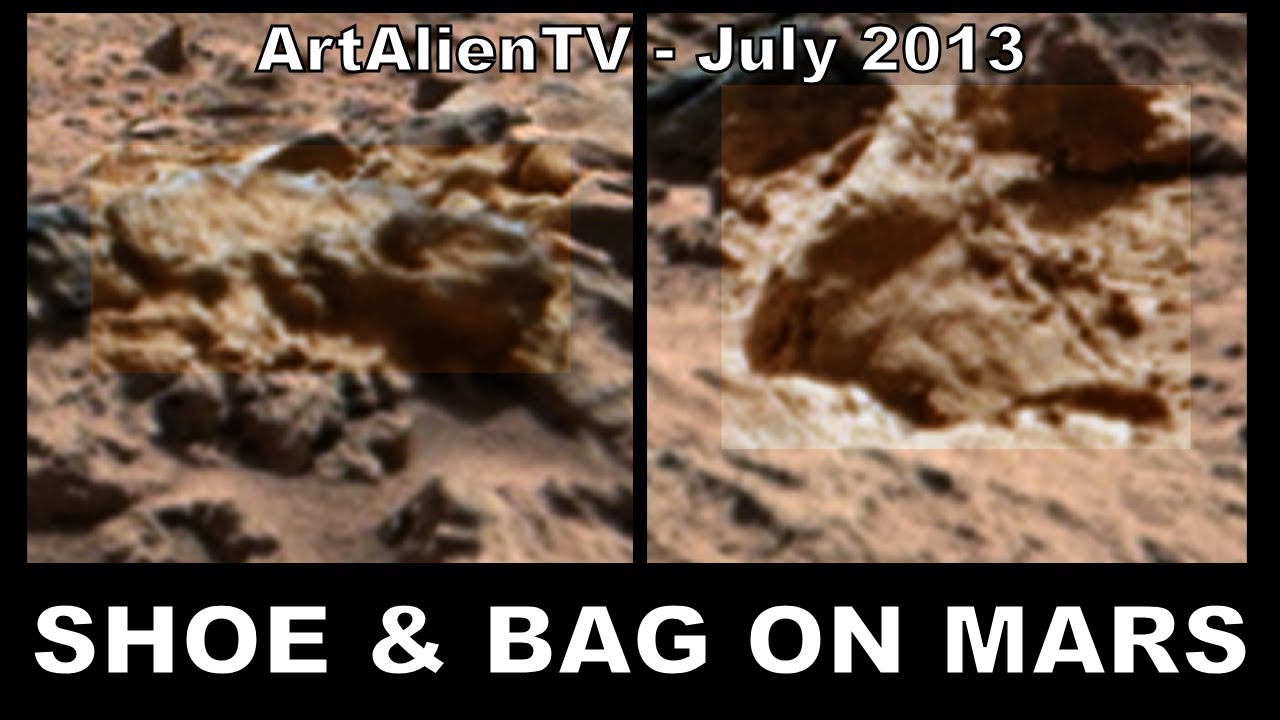 rovera Leather Shoe & Bag Found on Mars: Curiosity Rover Anomalies: ArtAlienTV - 1080p
