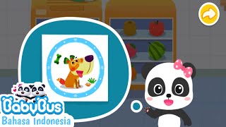 MERANCANG KOLASE KREATIF HEWAN | KARTUN ANAK INDONESIA | ANIMASI ANAK-ANAK | BABYBUS INDONESIA screenshot 1