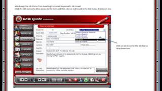 Desk Quote Professional Database Software Slide Show Demonstration