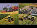 Fauche et ensilage de seigle pour une mthanisation  fendt katana 650  9 benne au chargement