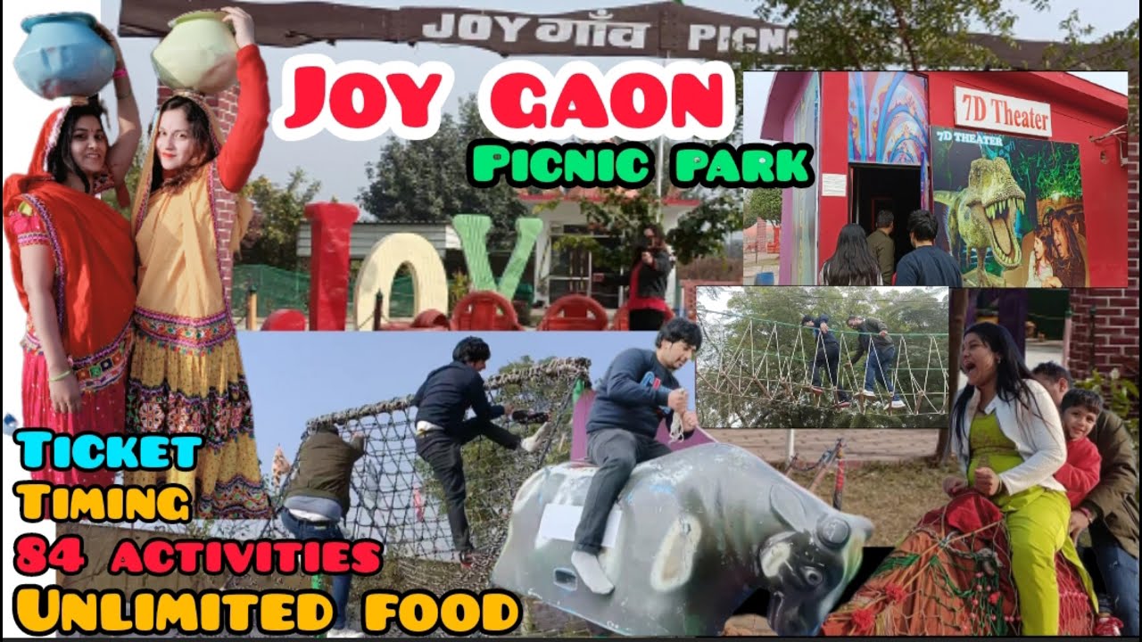 Joy Gaon Jhajjar Picnic Park 84 Activities Unlimited food joygaon 