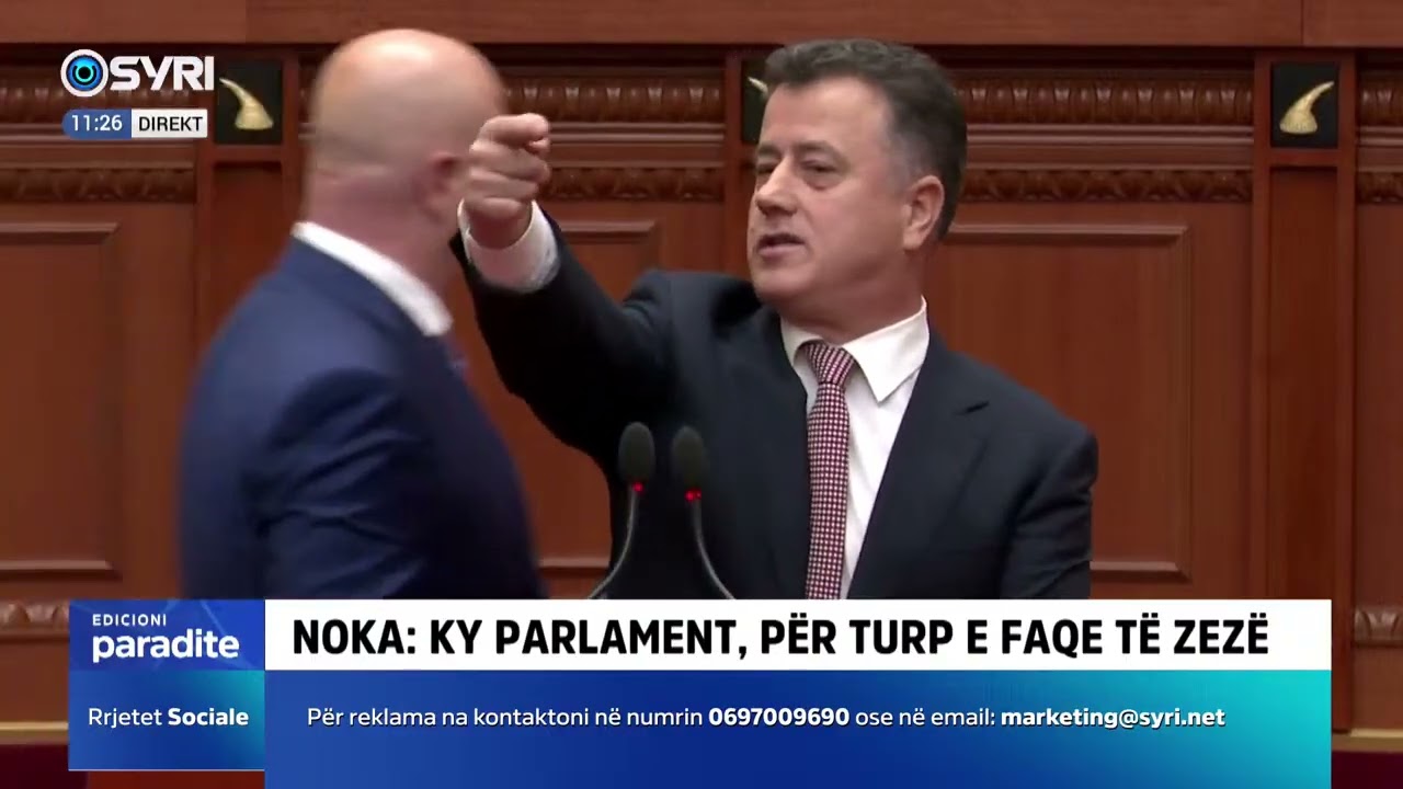 Replika në Kuvend mes Flamur Nokës dhe Zegjine Çaushit