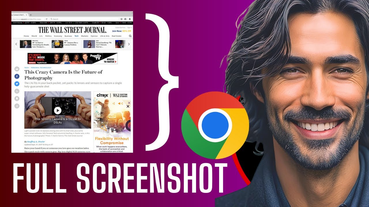 How to Easily Take a FULL PAGE Screenshot on Google Chrome 2025 - YouTube