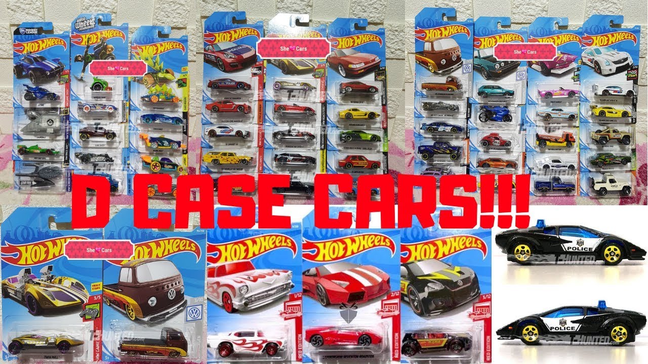 lot hot wheels 2019