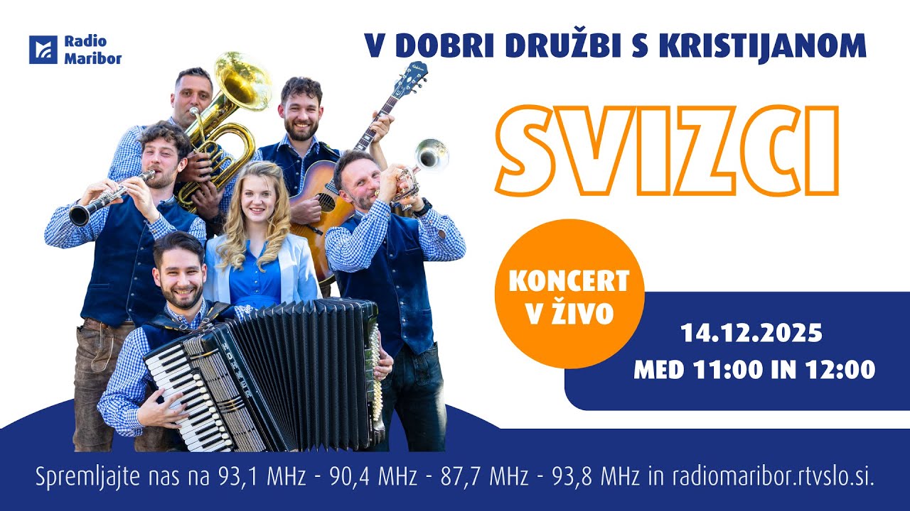 🎙️ V dobri družbi s Kristijanom v živo – Svizci 🎶
