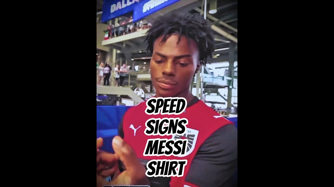 IShowSpeed GOT TRICKED into Signing Messi 😭💀