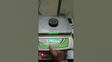 Hitachi Electronic weighing machine 30 kg calibration##