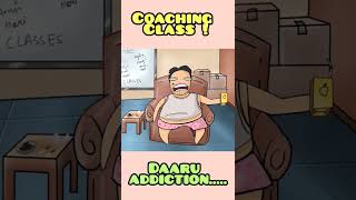 Savage sir - Addiction Coaching classes @HardToonz #shorts  #funnyanimation #childhoodmemories