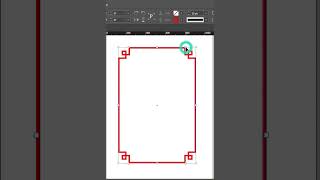 How to create border in indesign #rajgraphicgyan #indesign #short