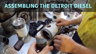 Assembling the Detroit Diesel