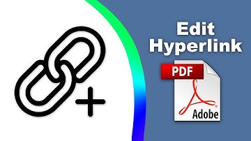 How to edit hyperlinks in a pdf file (Edit PDF) using Adobe Acrobat Pro DC