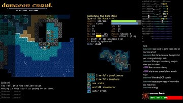 Dungeon Crawl Stone Soup 0.20 Tournament - Ogre Air Elementalist of Sif Muna - Part 14