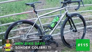 New Bike Day!!! // SONDER COLIBRI TI DISC ROAD BIKE @alpkit