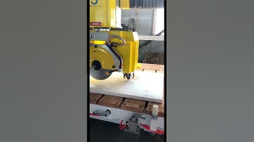 THE TITAN Plus 5 + Cnc  5Axis Stone Bridge Saw -- TOOL+ #cncbridgesaw