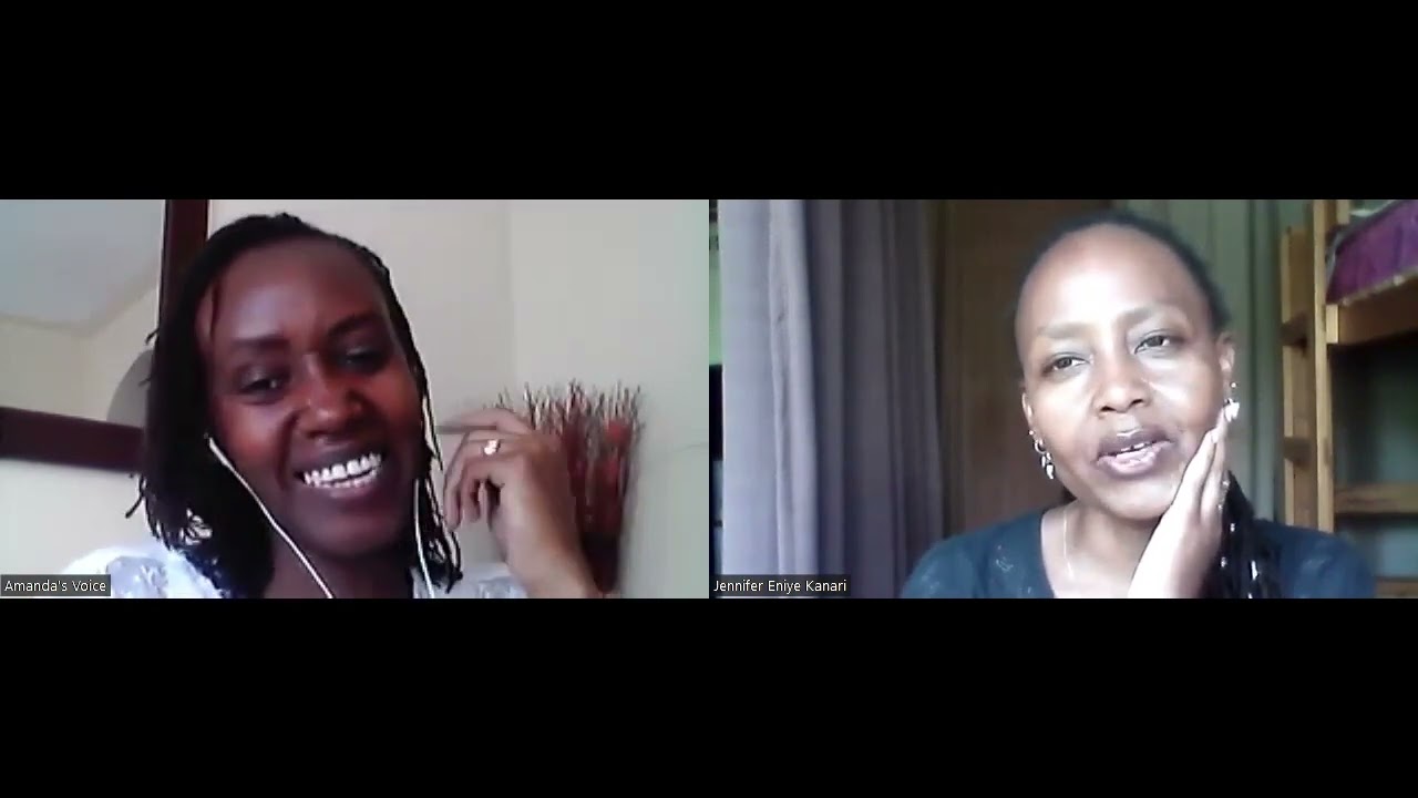 Jennifer Kanari's Behind The African Voiceover Mic Podcast Series S01E01  featuring AMANDA KHAMATI