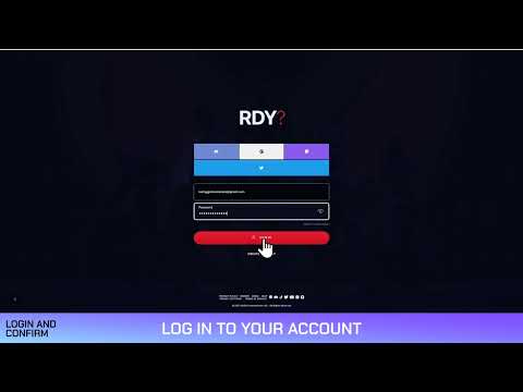 LOGIN AND CONFIRMATION | HOW TO USE RUSH.GG