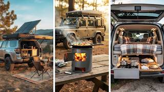 52 Next Level Car Camping Gear &amp; Gadgets Every Camper Should Have!