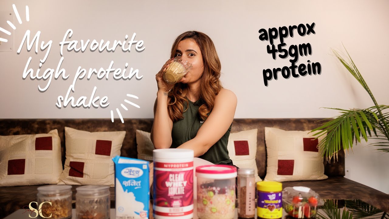High Protein Healthy Smoothie In 5 Mins/Tasty