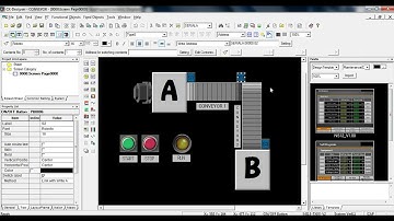 [CX-PROGRAMMER] Simulasi Program 2 Conveyor