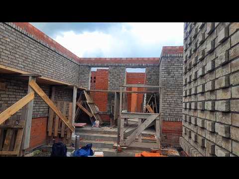 Та самая кладка 3D. Дом из Бельгийского кирпича по интересному проекту. Кадры из архивов.