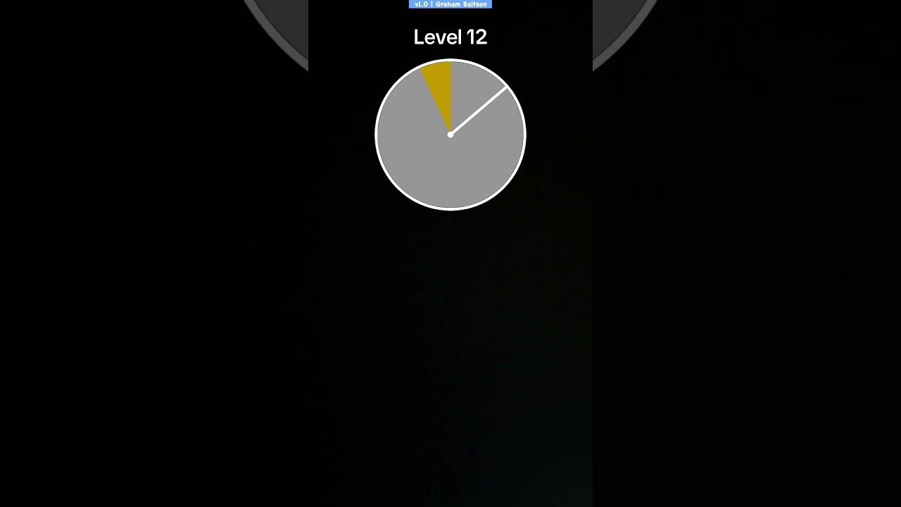 Tap when it’s in the circle! 