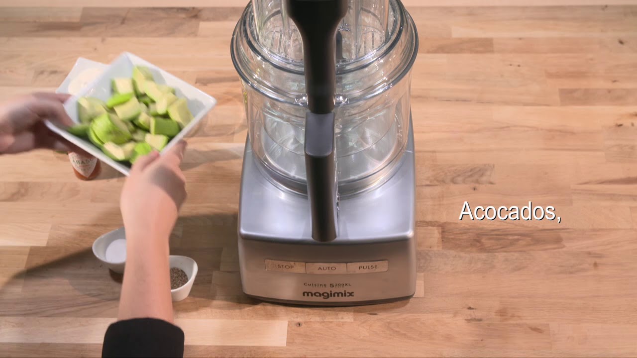 Guacamole Rezept Food Processor Magimix DE YouTube