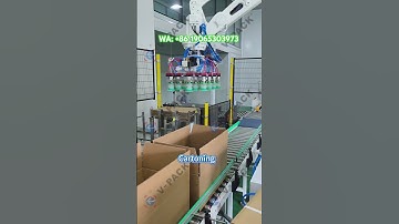 New Packaging Line for Our Customer’s Factory #packing #automation #robot #factory #foryou #machine
