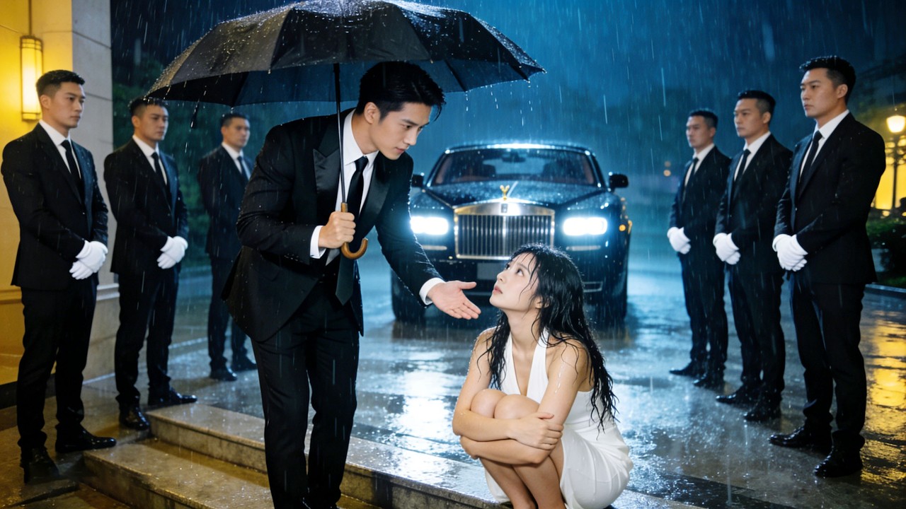 Betrayed by All, Girl Abandoned in Cold Rain—Kind CEO Saved Her, and Her Life Changes Forever!