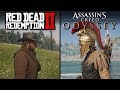 Red Dead Redemption 2 vs Assassin's Creed: Odyssey | Direct Comparison