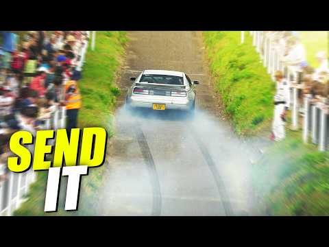 300ZX IGNORES All Warnings & SENDS IT up Historic Hill! - YouTube