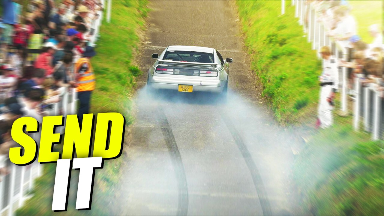 300ZX IGNORES All Warnings & SENDS IT up Historic Hill! - YouTube