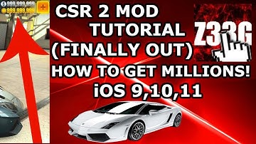 CSR 2 MOD TUTORIAL!!!(FINALLY OUT)iOS(Read desc.)