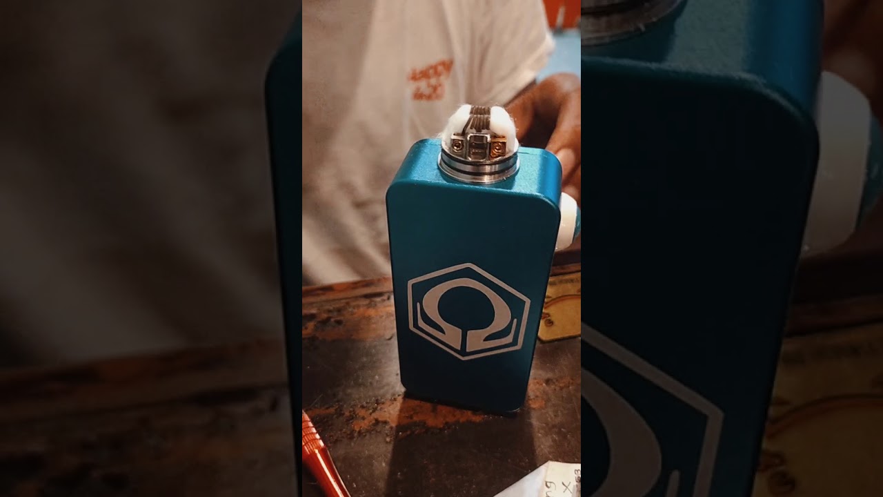 Cara pasang kapas pada vape. ( wiking ) 