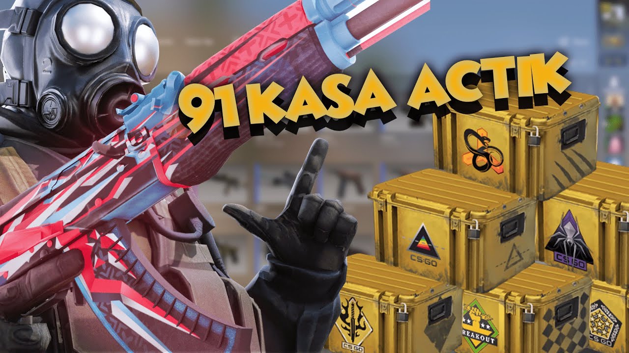 I OPENED 91 CS:GO CASES(-182$) - YouTube