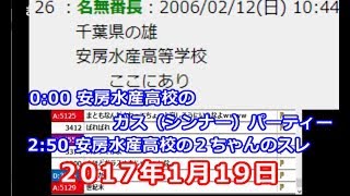 地元の不良高校 安房水産高校 の２ちゃんスレを見る枠 17 01 19 Youtube