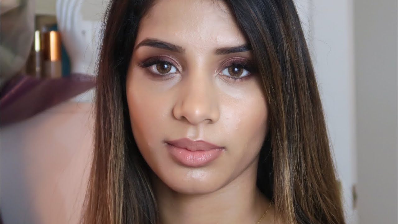 EASY WAY TO WEAR PURPLE EYESHADOW(great for brown eyes)