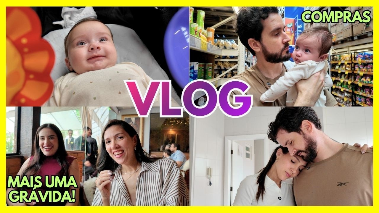 VLOG l ALMOÇO de BLOGUEIRAS, COMPRAS de MERCADO e PASSEIOS COM MARIA
