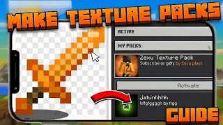 Minecraft PE Advanced Texture Pack Tutorial (Part 2) | Mobile Only @TechnoGamerzOfficial   