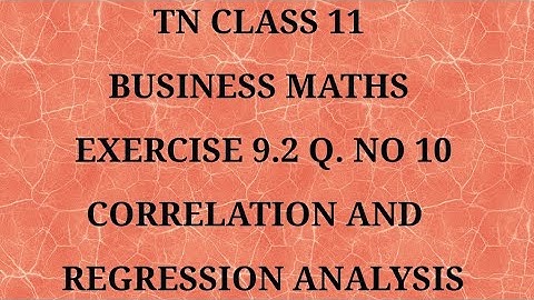 TN 11 Business maths chapter 9 exercise 9.2 question number 10