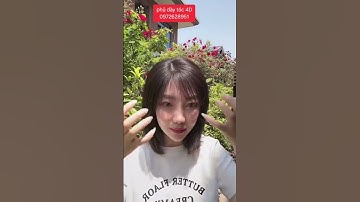 Phủ dày tóc, che khuyết điểm của mái tóc thưa mỏng, rụng sớm...#hairstyle #toc