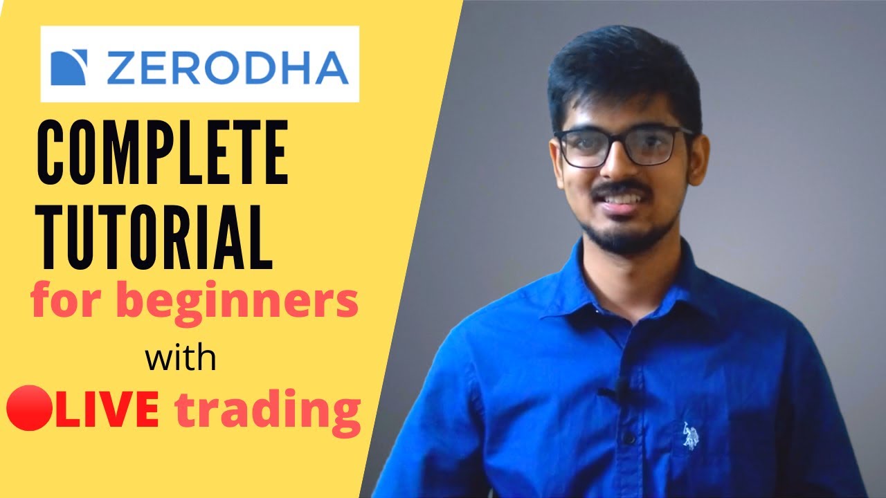 *ZERODHA complete tutorial* for beginners | How to BUY/SELL shares in ...