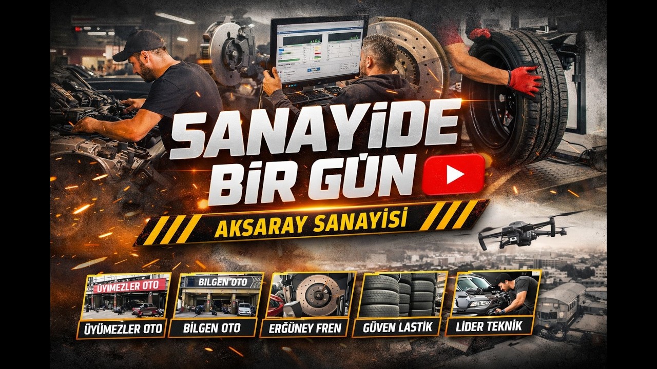 Sanayide Bir Gün | Aksaray Sanayisinde Ustalarla Bir Gün