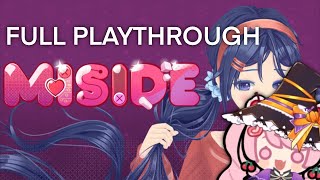 MiSide FULL PLAYTHROUGH + ALL ENDINGS (I HATE SCARY GAMES) [VOD]