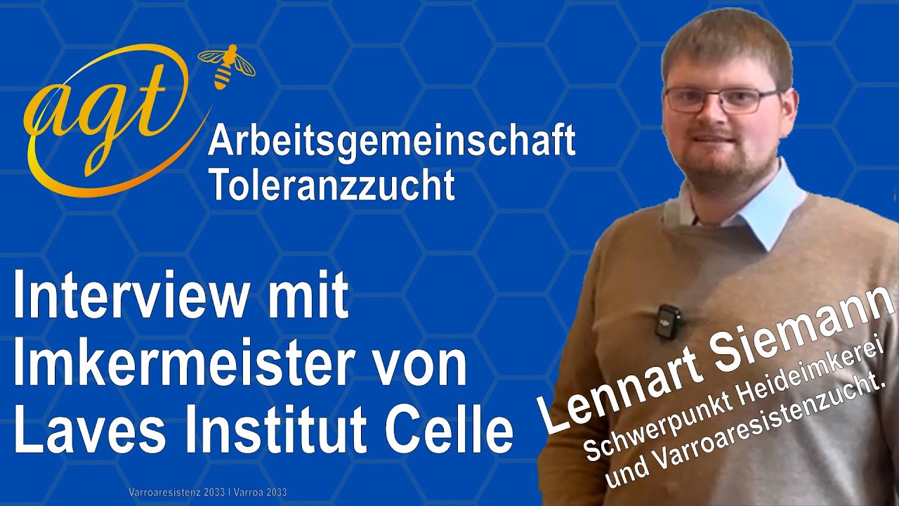 Interview mit Lennart Siemann auf den Celler Imkertagen 2025 - Varroaresistenz und Heideimkerei