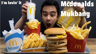 MCDONALDS | MUKBANG |  ASMR | FAST FOOD |EATING SHOW