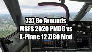 Boeing 737 Go-Arounds Pmdg 737 & Zibo-Mod