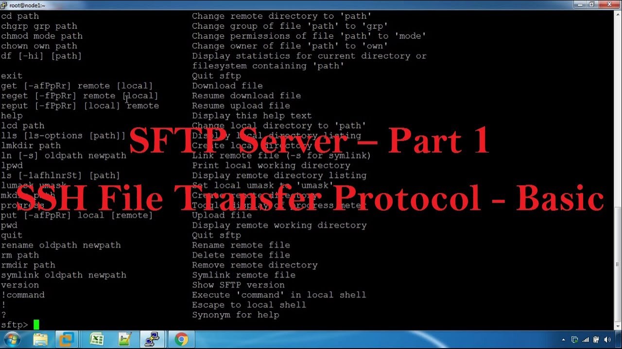 SFTP Server configuration in Linux - Part 1 (Tamil) - YouTube