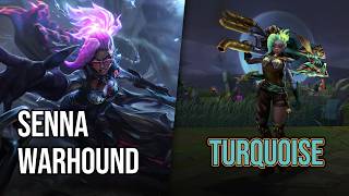 Warhound Senna Skin | League of Legends | Turquoise Chromas