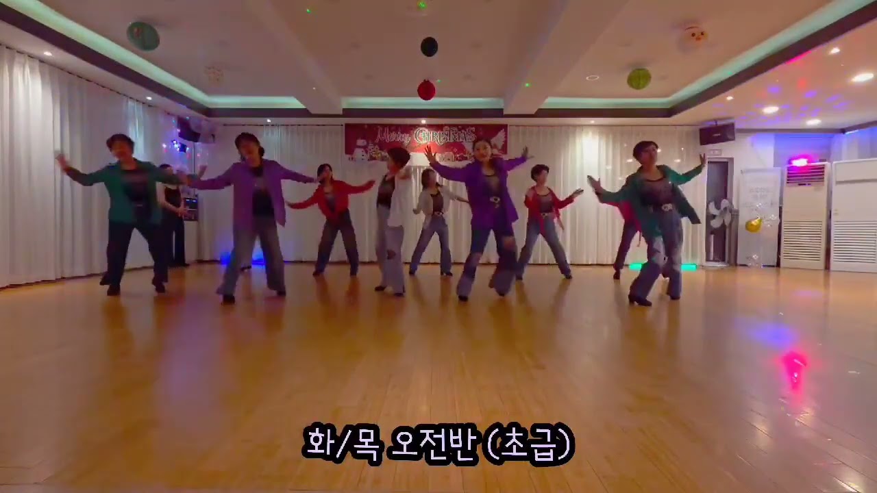 🎅🎄라인댄스 퀸 코리아 